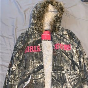 Girls with guns sweater